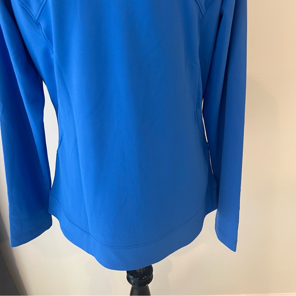 NWT Masters Golf Blue Full Zip Athletic Tech Jacket by Magnolia Lane Sz Medium - Picture 7 of 15
